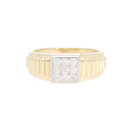 0.32 Ct Natural Diamond Titan Ring - Helodia Jewelry