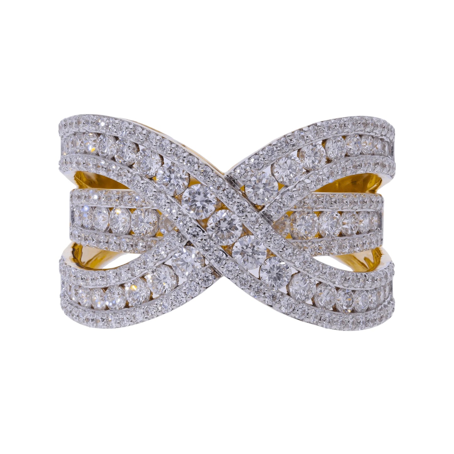 1.84 Ct Royal Natural Baguette Diamond Ring - Helodia Jewelry