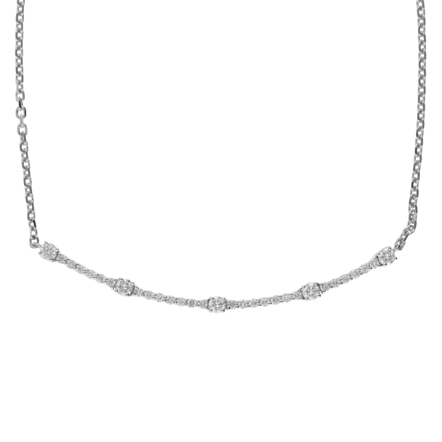Natural Diamond Bella Necklace