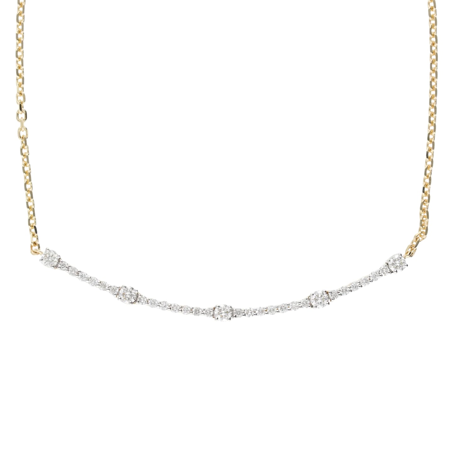 Natural Diamond Bella Necklace