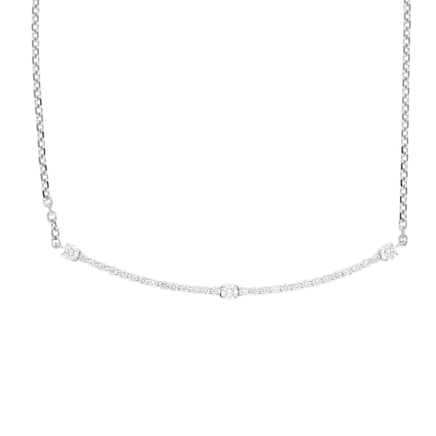 Natural Diamond Bella Necklace