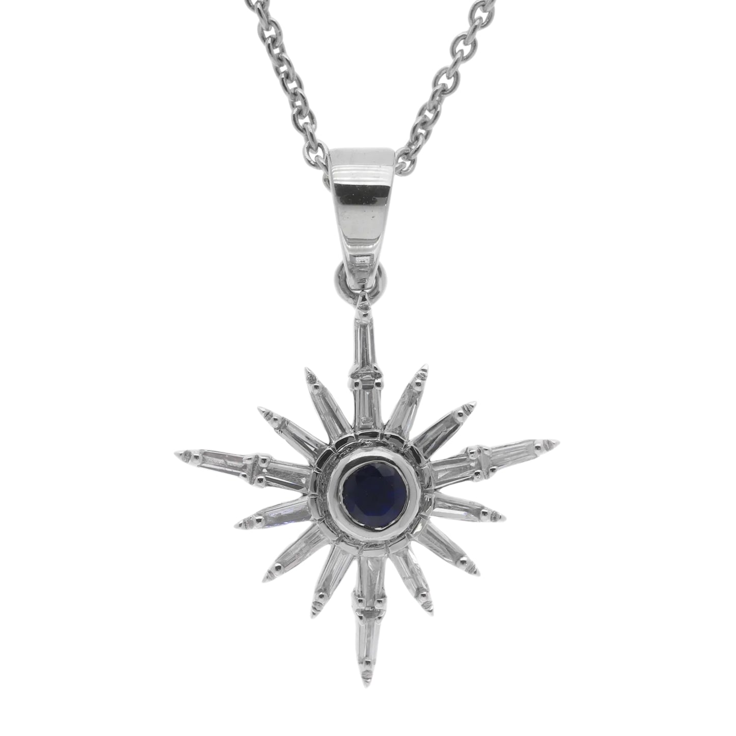 0.30 Ct Natural Diamond Star Charm