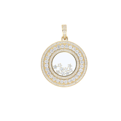 3.50 Ct Natural Diamond Aphrodite Charm